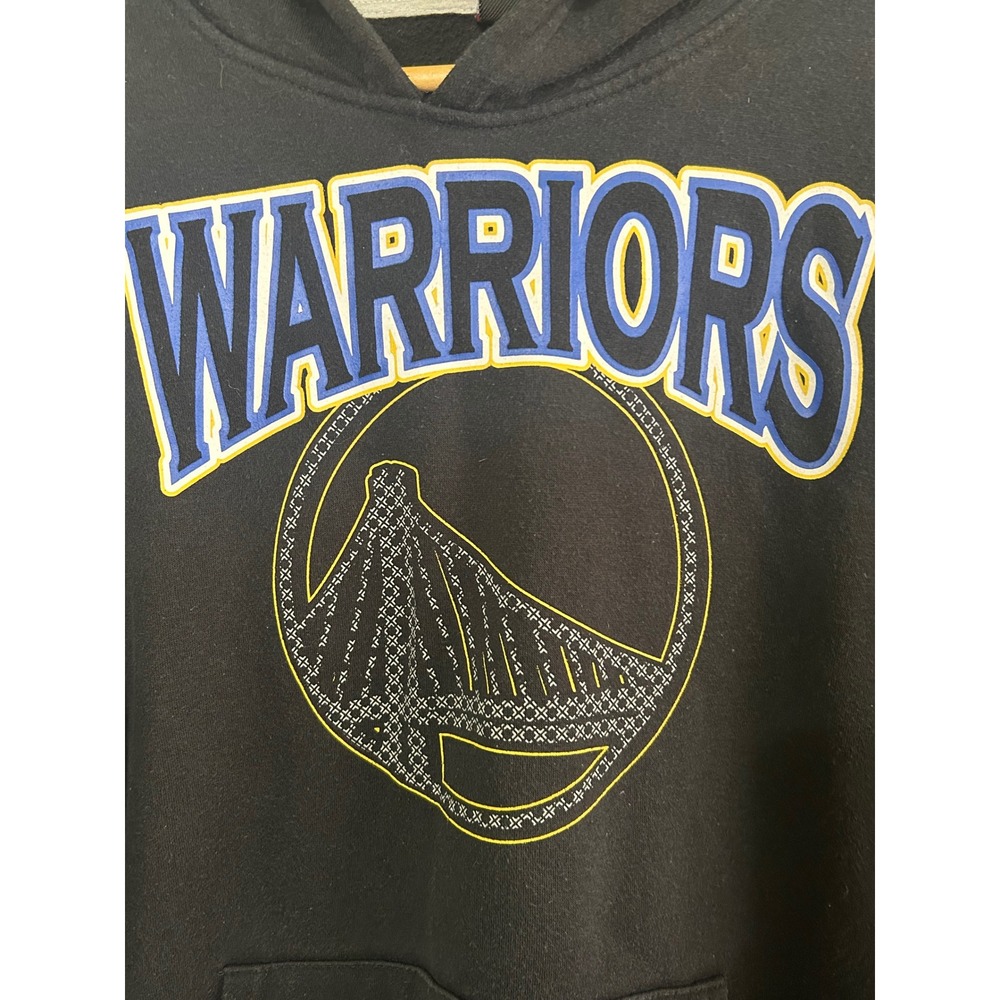 Ultra Game Mens Black Golden State Warriors NBA Hoodie Sweatshirt Size M - Picture 2 of 6